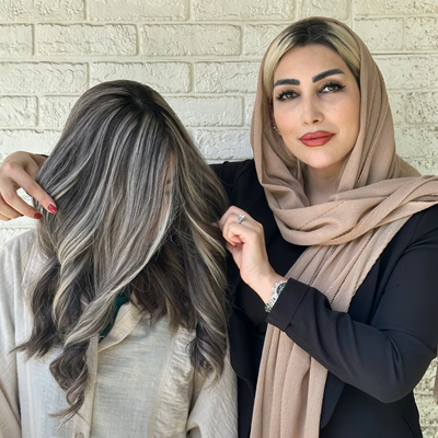 سالن مناسب برای رنگ و لایت مو