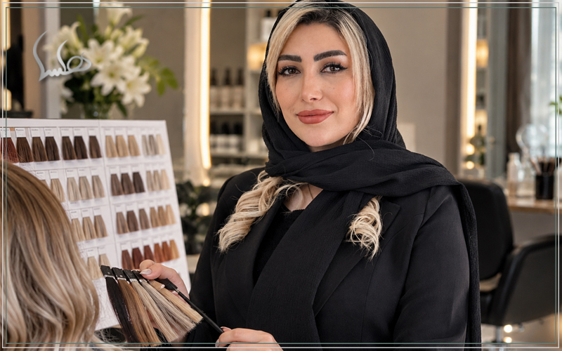 رنگ‌ کار حرفه‌ ای